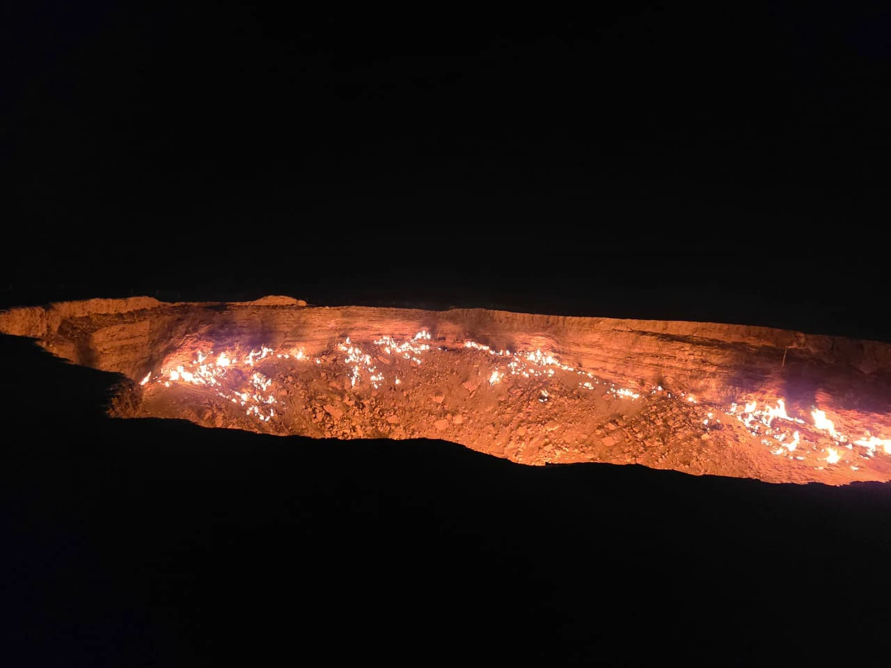 2-Day Tour: Fiery Night at Darvaza Crater via Shavat